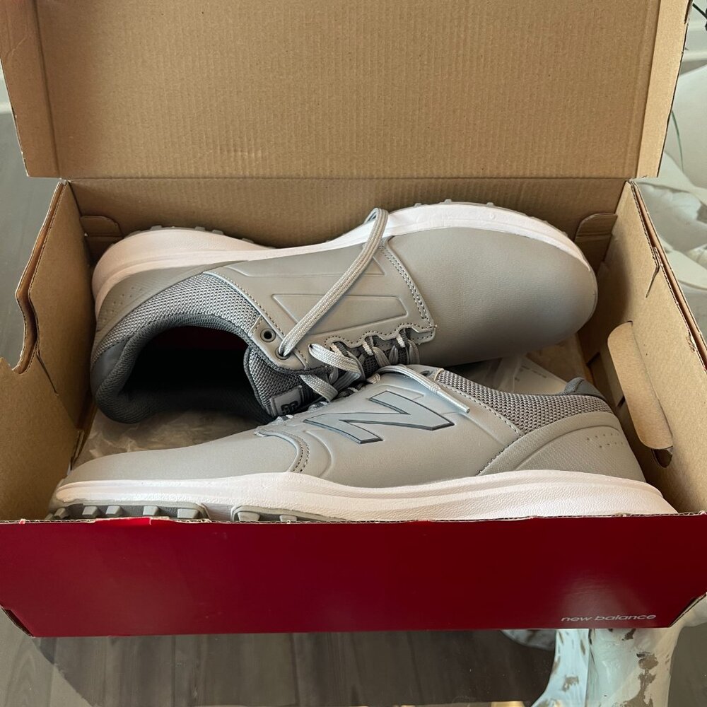 NWT New Balance Advantage Golf Shoes Gray Size 11.5 4E Extra Wide - Picture 9 of 9